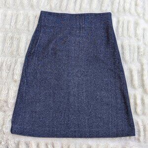 08Sircus Blue A-Line Midi Skirt, Made In Japan, Sz. 2 / S